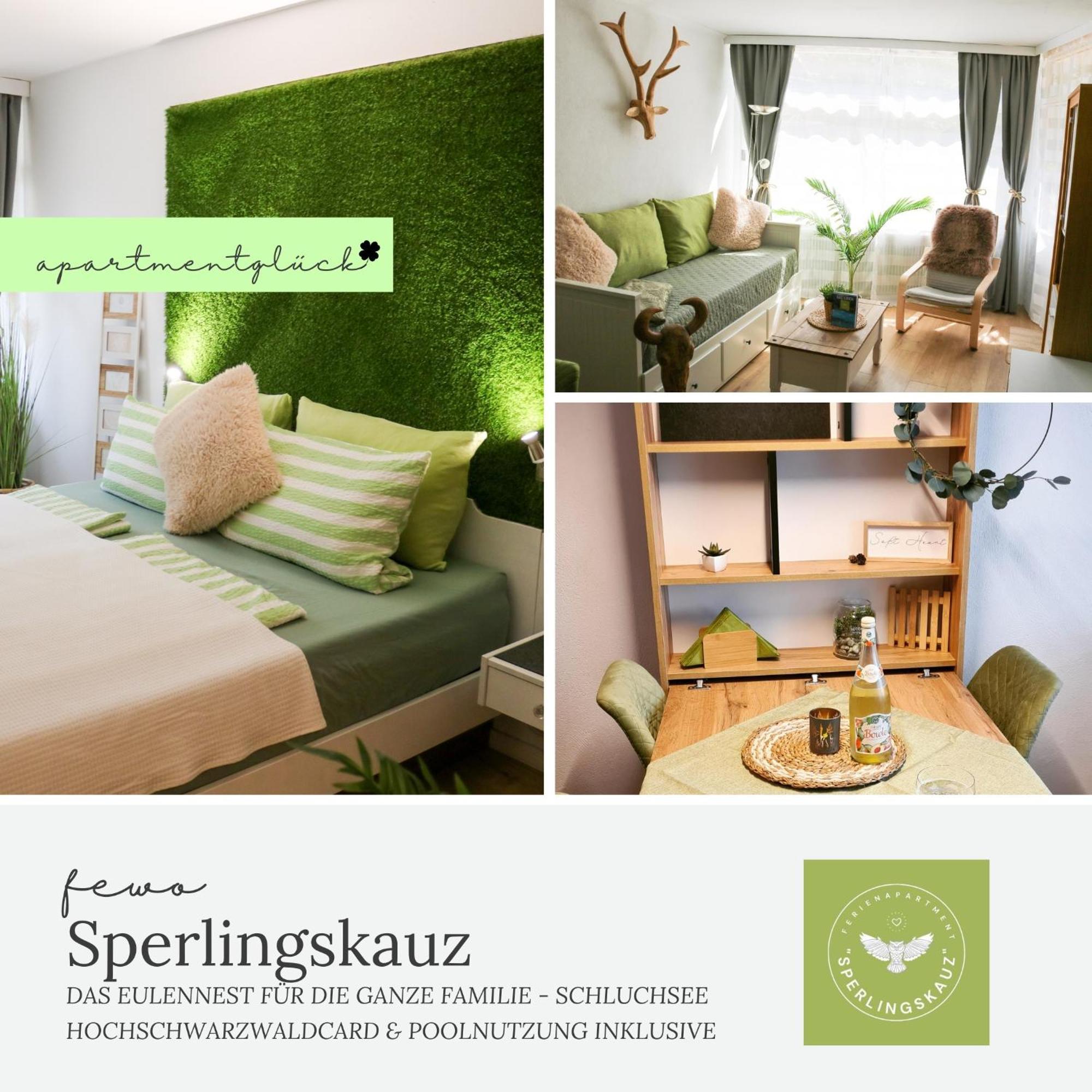 Fewo Sperlingskauz Mit Pool, Sauna & Hochschwarzwaldcard Schluchsee Exterior foto